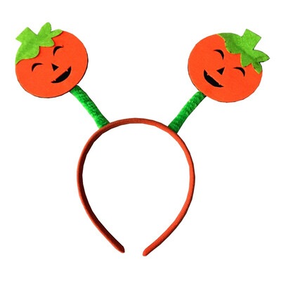 

High Quality Halloween Party Dance Props Headdress Head Hoop Buckle Light Demon LED Flash Pumpkin Barrette Skully Hair Sticks