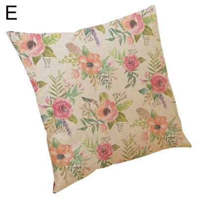 

Flower Letter Bike Throw Pillow Protector Case Cushion Cover Bedding Articles