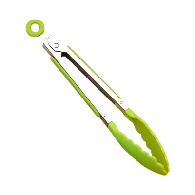 

NEW Silicone Kitchen Cooking Salad Tong Serving Stainless Steel Handle Utensil Kitchen Tools Kitchen Accessories Food Grade