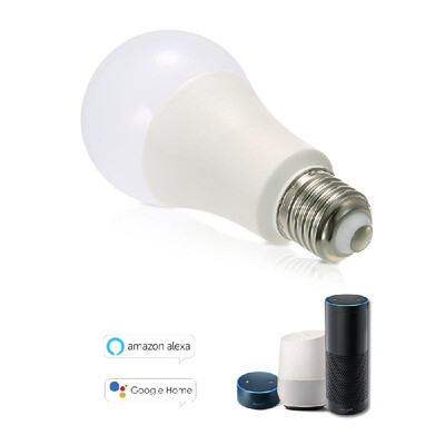 

Smart WiFi LED Light Bulb Phone APP Remote Control Timer to Turn OnOff Voice Control Compatible with Amazon Alexa & for Google Ho