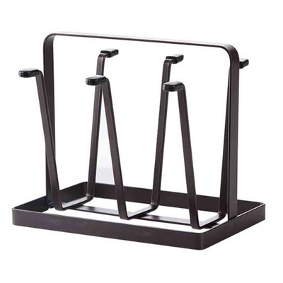 

Toponeto Home Kitchen Bar Mug Tree Dishes Dry Rack Holder Coffee Cup Hanger Storage Stand