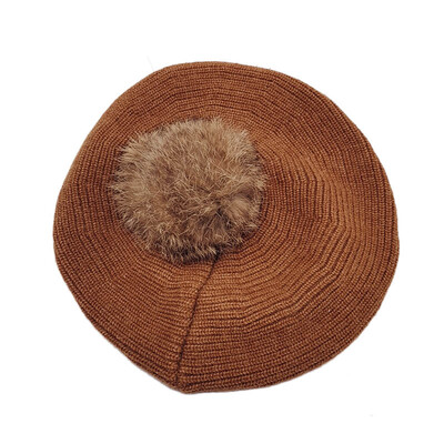 

Baby Toddler Girls Hats Kids Girl Warm Beret Hat Autumn Winter Elegant Girls Children Caps