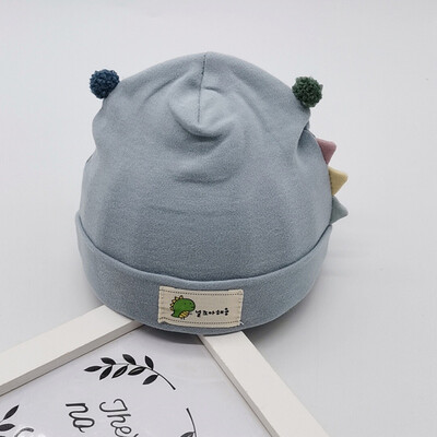 

Newborn Cute Autumn Winter Warm Kids Baby Ear Design Hats Cotton Hemming Caps