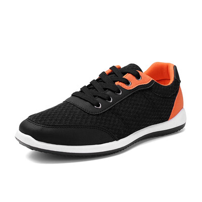 

Spring Popular Breathable men high quality casual shoes fashion mens sneakers comfortable soft shoes Chaussures pour hommes Red