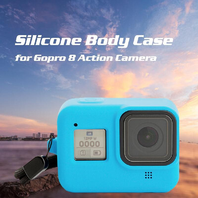 

Silicone Body Case Gopro Hero 8 Protective Full Cover Silica Shell for Gopro 8 Action Camera Accessories