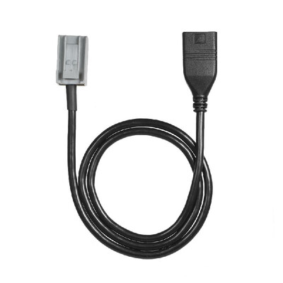 

Fit For Honda Platinum Rui Accord Odyssey Song Poetry Aux USB Adapter Cable 30cm