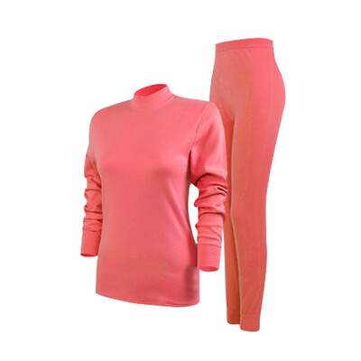 

2PCS Women Mens Winter Warm Thermal Underwear Set TopsBottom Long Johns Pants