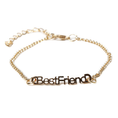 

2019 Hot Popular New Hot Women Lady Models Bracelet BEST FRIENDS Bracelet Female Models Fashion Bracelet Friends Gift