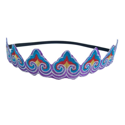 

fashion baby girl hand embroidery design family matching headband headdress costume wreath photography props party gift