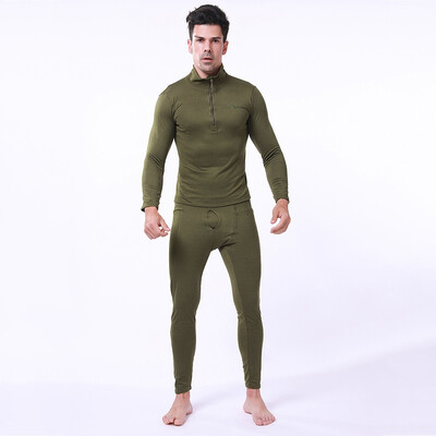 

Toponeto Mens Autumn Winter Solid Tight-drying Tops Pants Sets Sports Suit Tracksuit
