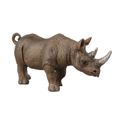 

Siaonvr Rhinoceros Animal Model Toy Figurine Model Ornament Toys