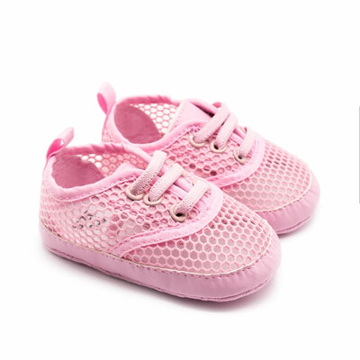 

Infant Toddler Newborn Baby Girls boys Sandals Hollow Mesh Breathable Infant first Walker Baby Girls Prewalker Soft Soled Shoes