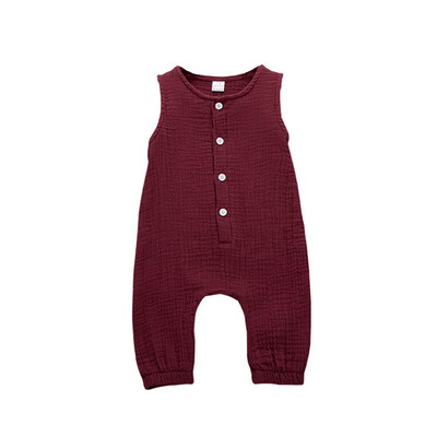 

Newborn Baby Girls Clothing Sleevless Plaid 100 Cotton Rompers Jumpsuit Playsuit Infant Baby Clothes Sets Outfits Summer