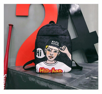 

Fashion Stylish Daypack Harajuku Style Cartoon College Bookbag for Travel School