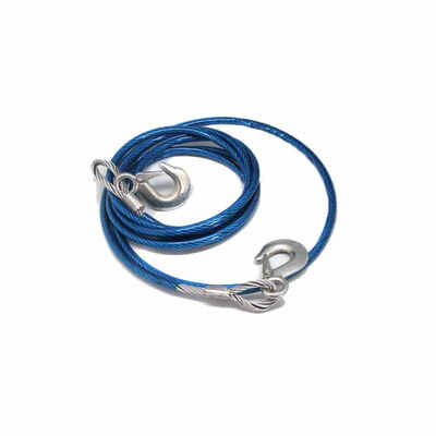 

Car Vehicle Truck Pulling Heavy Duty Self-Rescue Rope Wire Tow Rope Strong Hook Towing Cable Trailer 4M