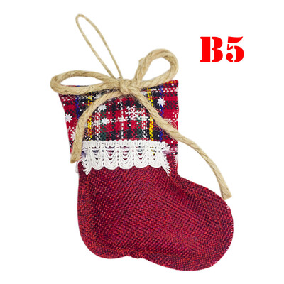 

Tailored Christmas Socks Cute Ornaments Festival Party Xmas Tree Hanging Decoration