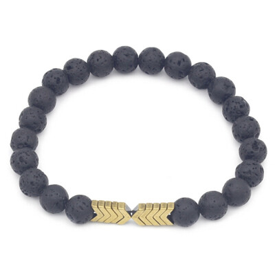 

Bracelet Natural Rock Bracelet for Women Men Couple Jewelry