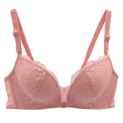 

Red New Underwear Bra Push Up Sexy Bra Front Closure Thick Cup Summer Lace Comfortable underwire Woman Adjusted-straps