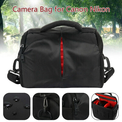 

Premium SLR DSLR Lens Camera Bag Carry Case For Nikon Canon EOS Cover 251914cm