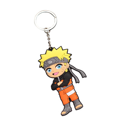 

CAR-TOBBY Anime Keychain Naruto Uchiha Sasuke Keychain Key Ring Kids Hot Gift