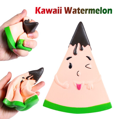 

〖Follure〗Kawaii Squishies Watermelon Squeeze Slow Rising Scented Relieve Stress Toy