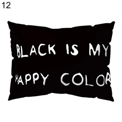 

Geometric Pattern Throw Pillow Case Cushion Cover Sofa Bed Car Cafe Office Decor