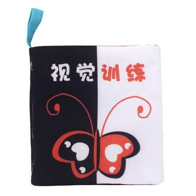 

Siaonvr Soft New Cloth Baby Intelligence Development Learn Picture Cognize Book