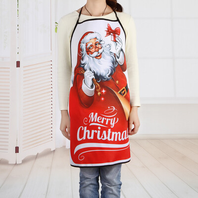 

Toponeto Christmas Decoration Waterproof Apron Christmas Dinner Party Apron
