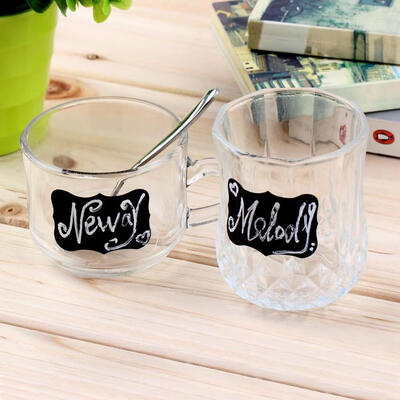 

36Pcs Chalk Pen Chalkboard Stickers Labels Vinyl Kitchen Jar Wall Cup Bottle Planner Mirror Decor Decals Tags 5CM X 35CM Size