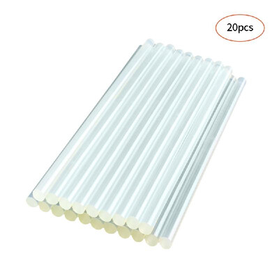 

20pcs Semi-transparent Hot Melt Glue Bars Glue Sticks Bars Set of 20pcs Glue Bonding High Viscosity Glue Sticks