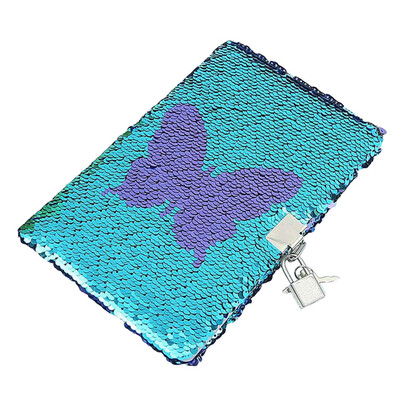 

Unicorn Mermaid Sequin Notebook Reversible Rainbow Unicorn Journal DIY Painting Office Stationery Birthday Gift for Girl