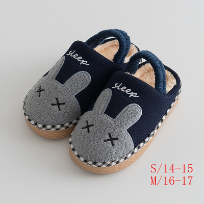 

Children Boy Girl Ctue Shoes Casual Fashion Baby Cartoon Slippers Kids Indoor Breathable Anti-Slip Soft Soled Warm Shoes