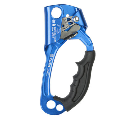 

Outdoor Rock Climbing Tree Rescue Climbing Right Hand Ascender Clamp Grasp D