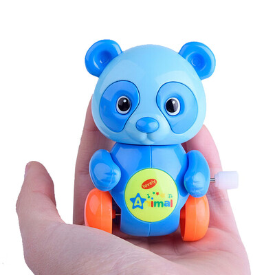 

YIWULABaby Kids Clockwork Funny Toy Cartoon Bear Clockwork Car Educational Toys