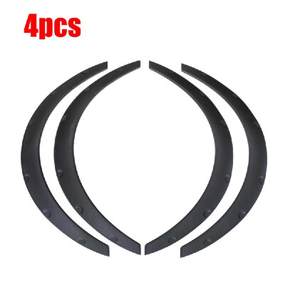 

4PCS Carbon fiber Universal Car Wheel Fender widening Wheels Interior fender for Benz BMW VW Ford USW All cars