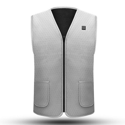 

Electric USB Heated Heating Padded Vest Winter Warm Up Men Women Jacket Coat