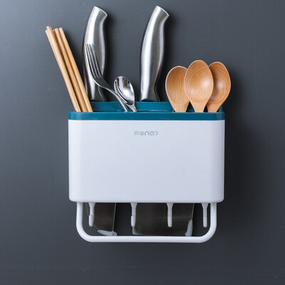 

Gobestart Kitchen Spoon Chopsticks Fork Cut Draining Rack Storage Holder Organizer