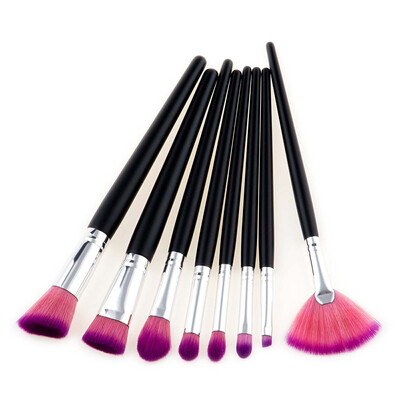 

Gobestart 8Pcs Cosmetic Makeup Brush Lip Makeup Brush Eyeshadow Brush