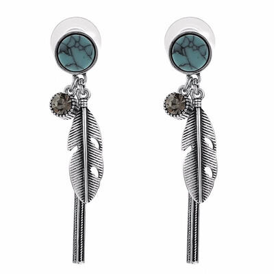 

Yoursfs New Fashion Hot fashion multi-style imitation green pine earrings send friends party best Gift 1 Pair
