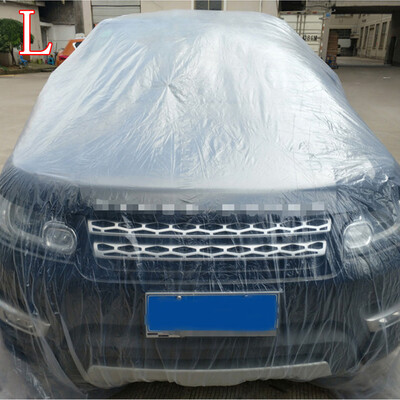 

Plastic Transparent Car Cover Dustproof Waterproof For Body Protector Protection