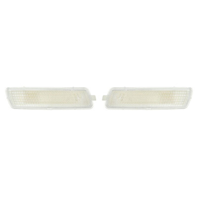 

1 Pair Front Bumper Side Marker Lights Lamps White For MK6 Golf Sportwagen 10-14