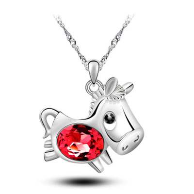 

necklace Men Necklace Excellent Pendants Crystal Chain Pendant Women Diamond Gift
