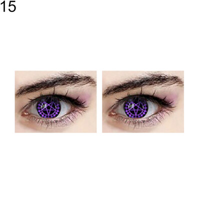 

Colorful Contact Lenses 0 Degree Soft Round Eyes Makeup Halloween Party Cosplay