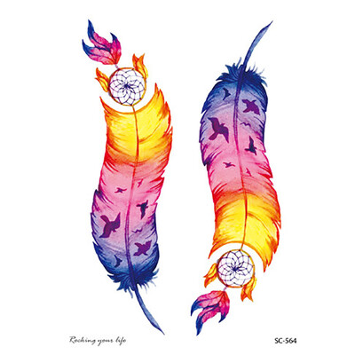 

〖Follure〗1pcs Sheet Temporary Metallic Tattoo Gold Silver Flash Tattoos Inspired