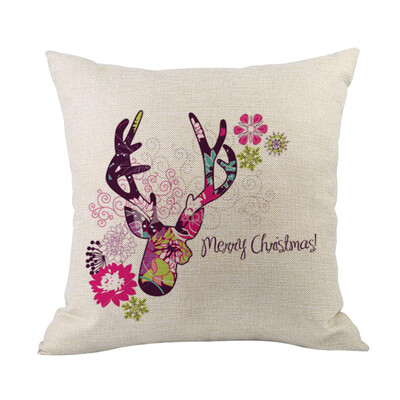 

Tailored Cotton Linen Square Home Decorative Throw Pillow Case Sofa Waist Cushion Cover