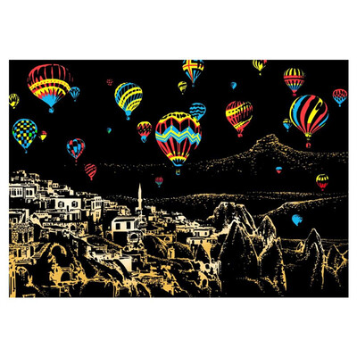

〖Follure〗Magic Scratch Art Painting Paper With Drawing Stick Kids Toy 8K