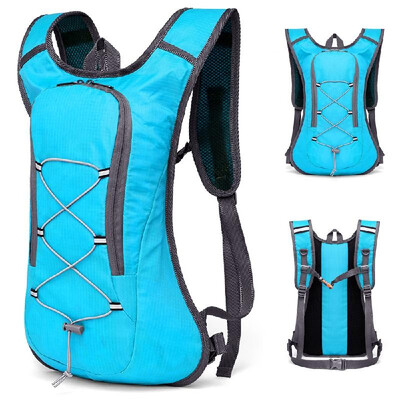 

Breathable Ultralight Bicycle Backpack Outdoor Sport Cycling Camping Hiking Running Hydration Pack Bag with with 2L Water Bladder