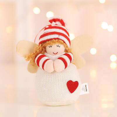 

Toponeto Home Decor Gifts Fabric Doll Pendant Christmas Tree Ornament Party Hanging Decor