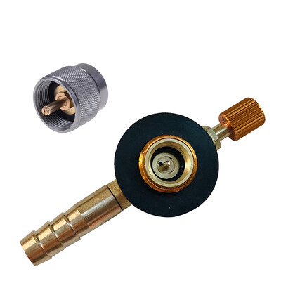 

LPG Gas Propane Refill Adapter Flat Cylinder Tank Coupler Connector Camping Tool