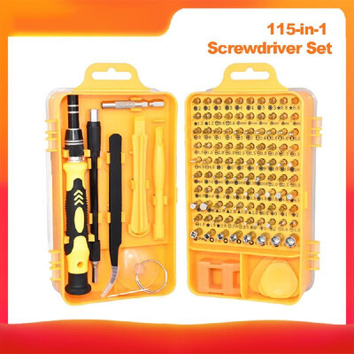 

115-in-1 Screwdriver Set Professional Screwdriver Multifunction Repair Tool Kit for Mobile PhoneTabletPC&More